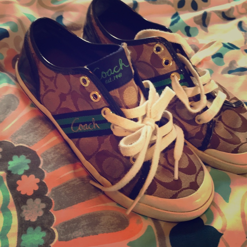 Coach tennis shoes